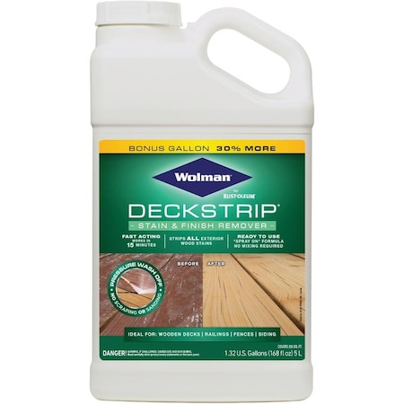 Wolman DeckStrip 1.3 Gal. Stain & Finish Remover 14446
